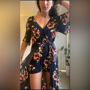 Floral Romper